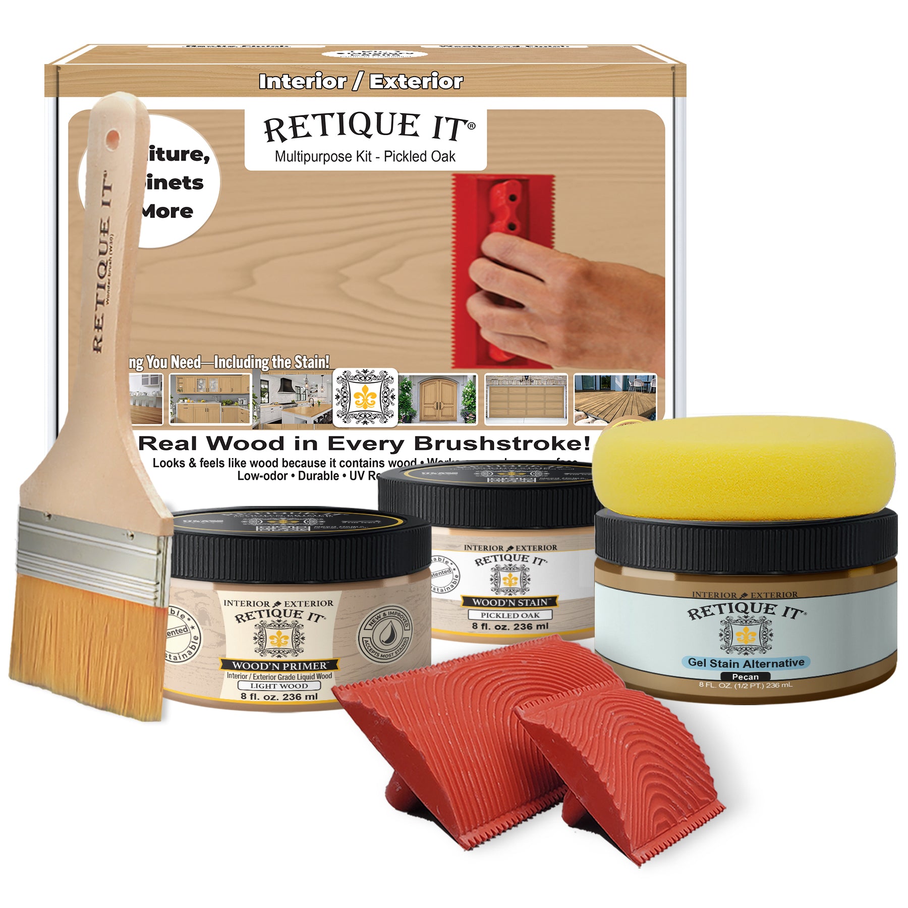 Multi-purpose Wood'n Kit - Pickled Oak