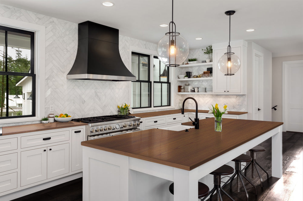 Countertop Kit - Kitchen Island - Dark Oak