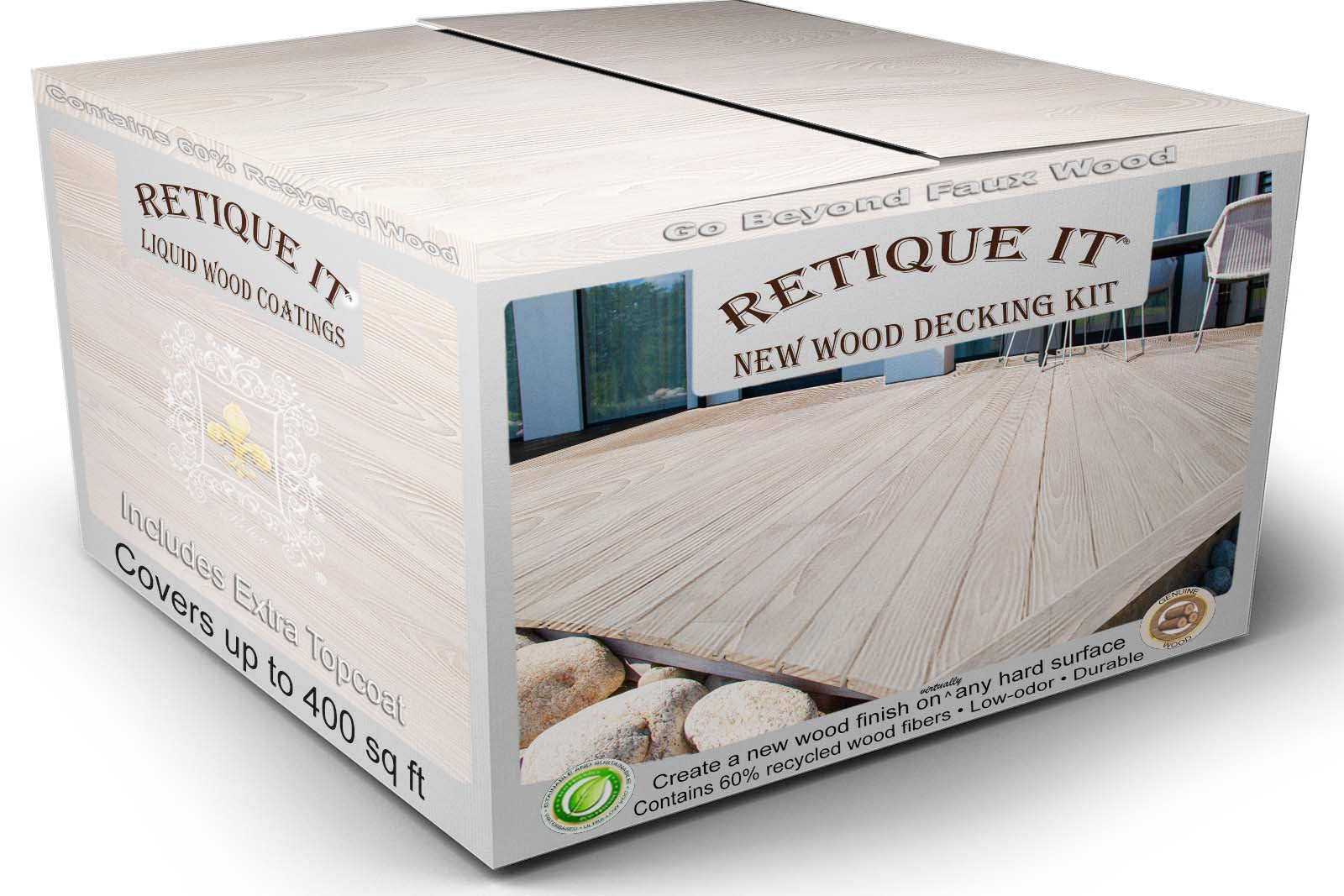 Decking Wood'n Kit - White Wash