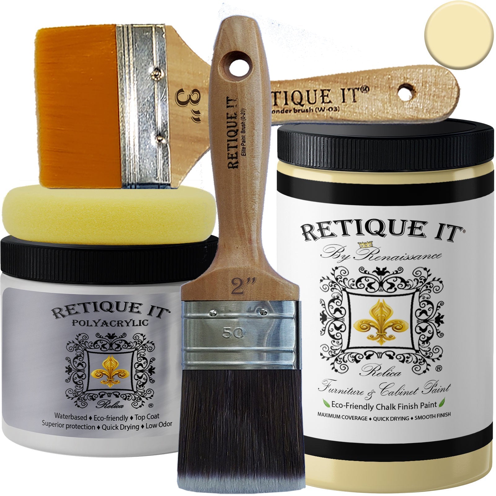 Renaissance Furniture Paint - Naples Yellow
