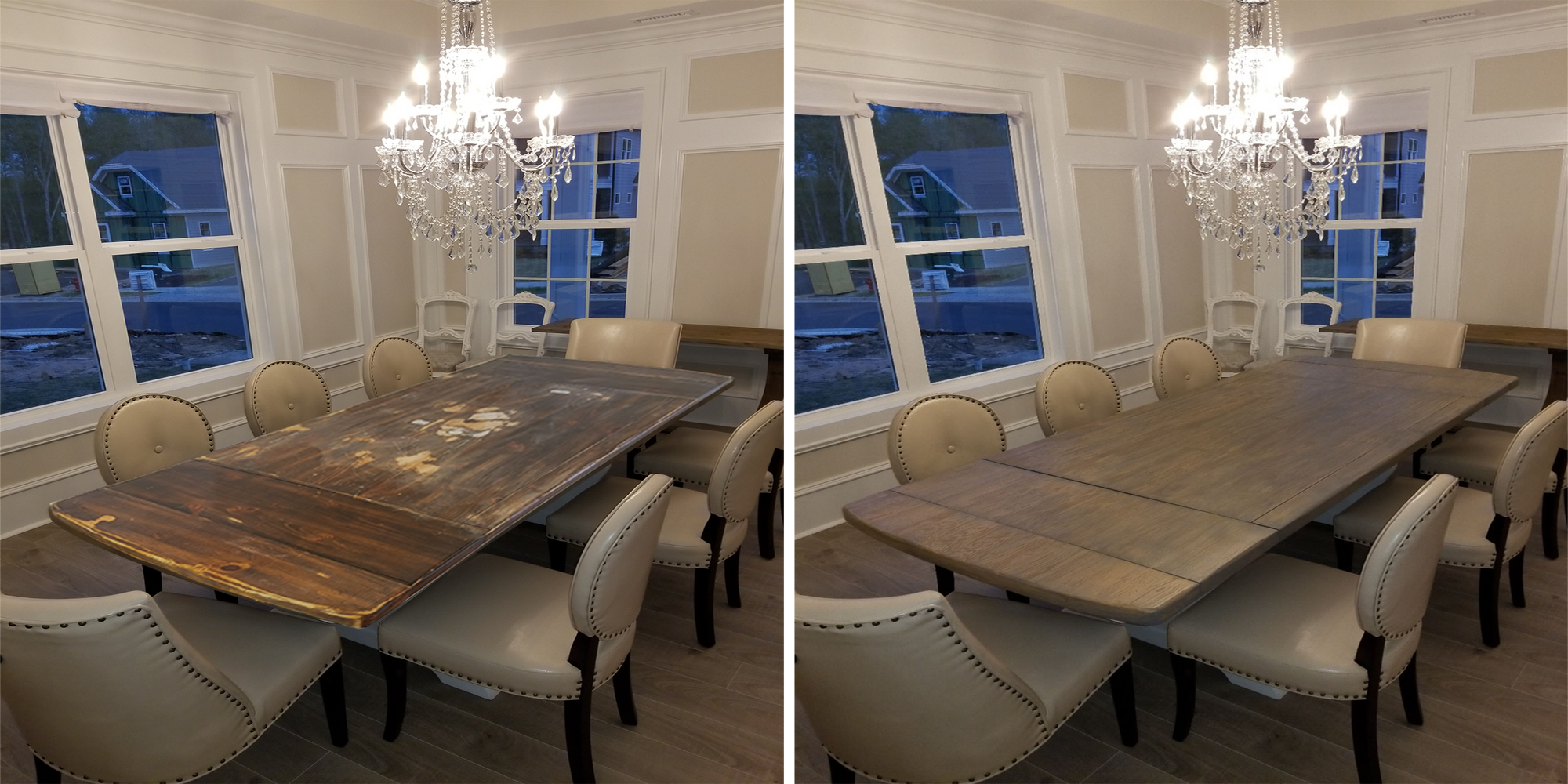 Tables - Before and Afters