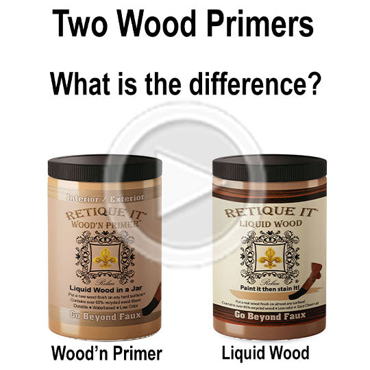 Two Liquid Wood Primers - What's the Difference?