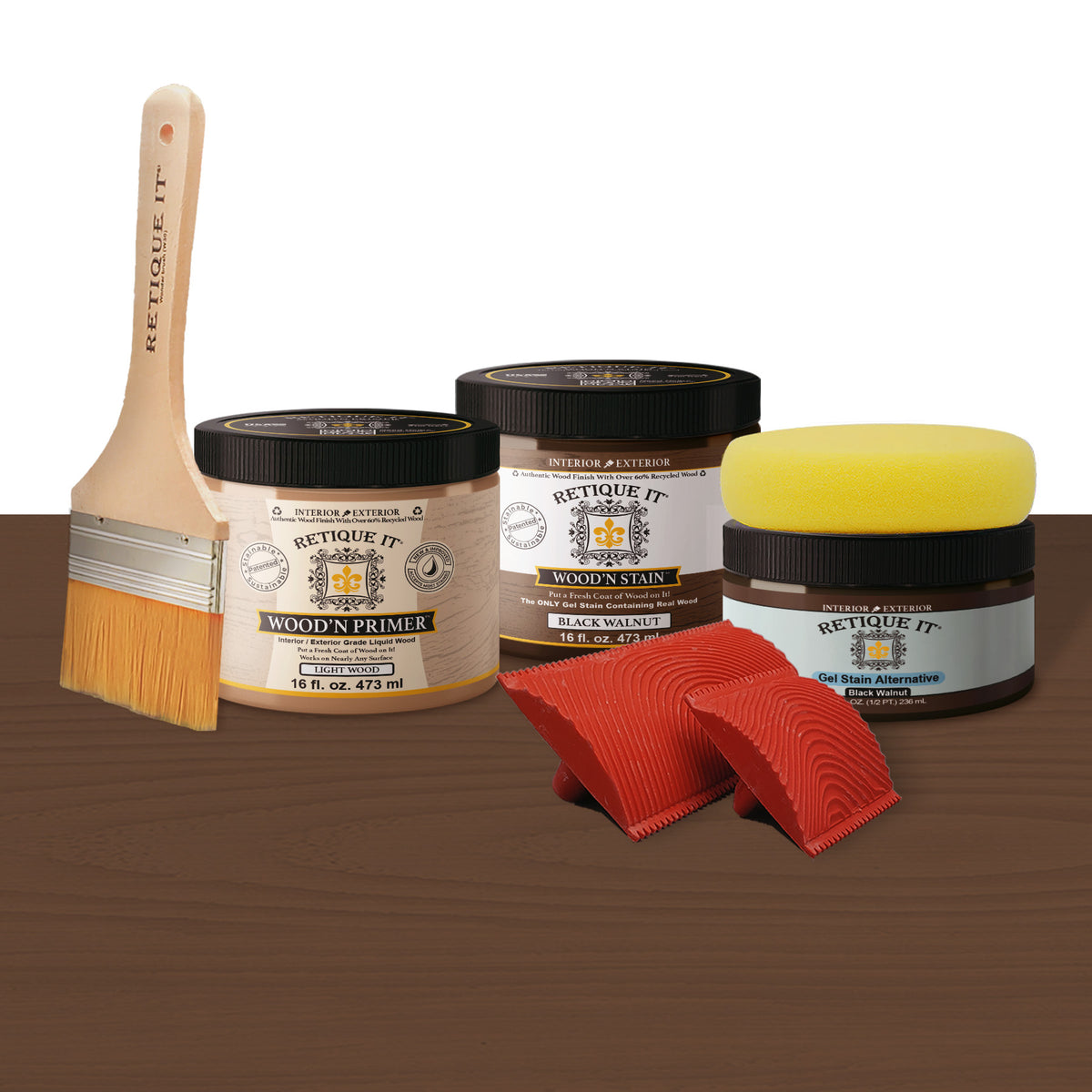 Multi-purpose Wood'n Kit (Med) - Black Walnut