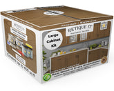 Wood'n Cabinet Kit (48 Door / Grained) - Barn Wood