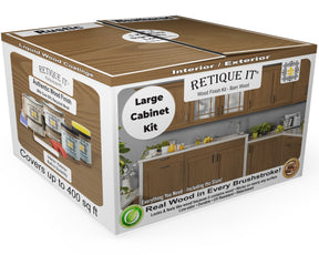 Wood'n Cabinet Kit (48 Door / Grained) - Barn Wood