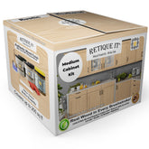 Wood'n Cabinet Kit (24 Door / Grained) - White Oak