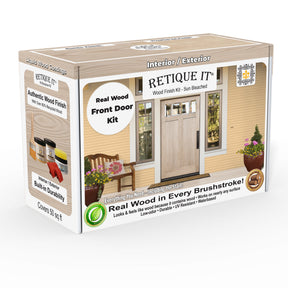Wood'n Finish Front Door Kit - Sun Bleached