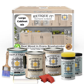 Wood'n Cabinet Kit (48 Door / Grained) - Sun Bleached