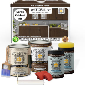 Wood'n Cabinet Kit (48 Door / Grained) - Black Walnut