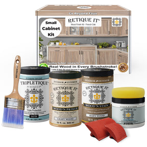 Wood'n Cabinet Kit (12 Door / Grained) - French Oak