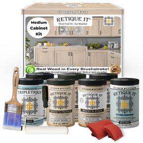 Wood'n Cabinet Kit (24 Door / Grained) - Sun Bleached