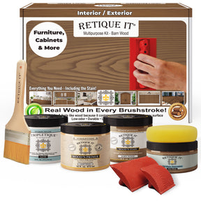 Multi-purpose Wood'n Kit (Med) - Barn Wood - Interior Top Coat