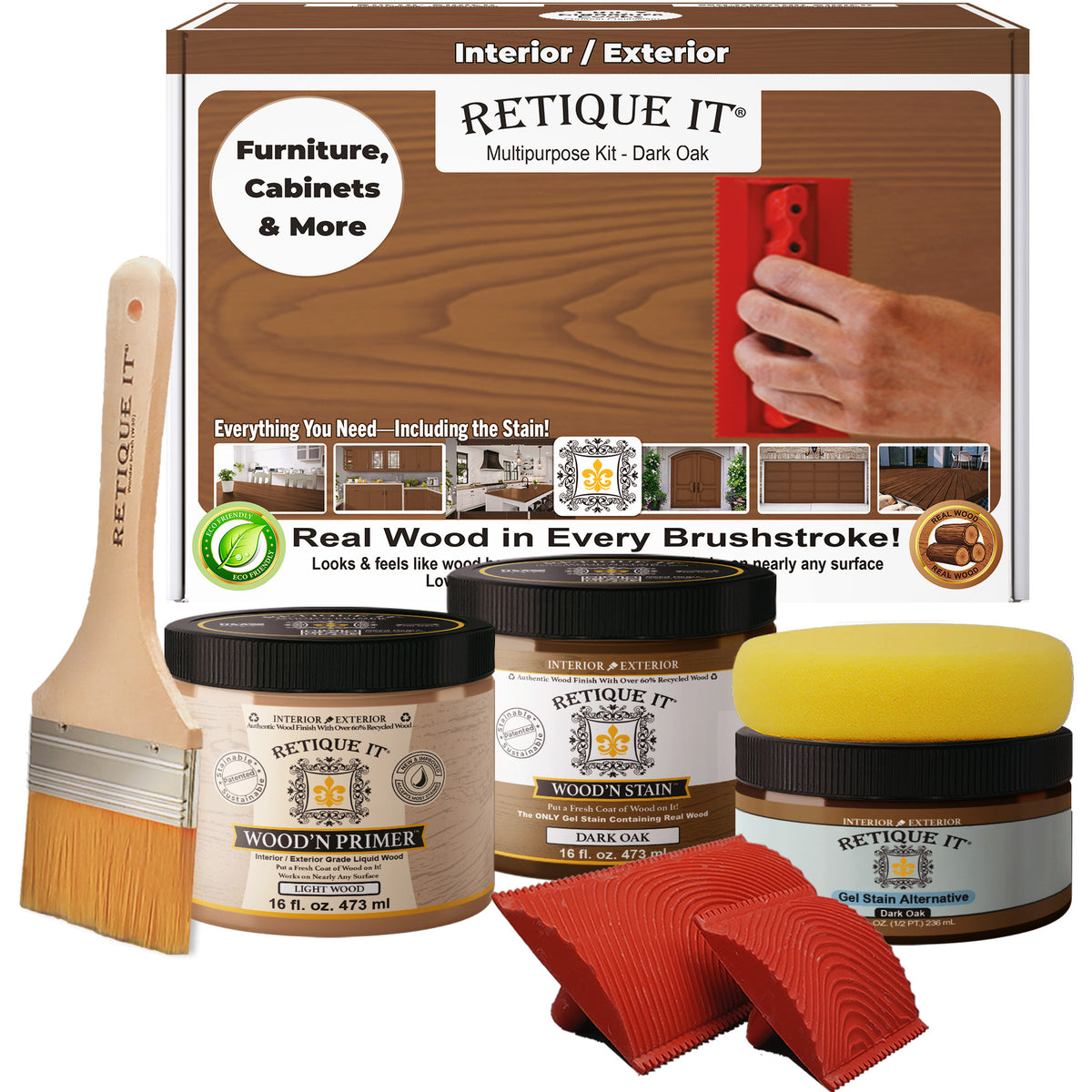 Multi-purpose Wood'n Kit (Med) - Dark Oak