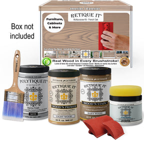 Multi-purpose Wood'n Kit (Large) - French Oak - Exterior Top Coat