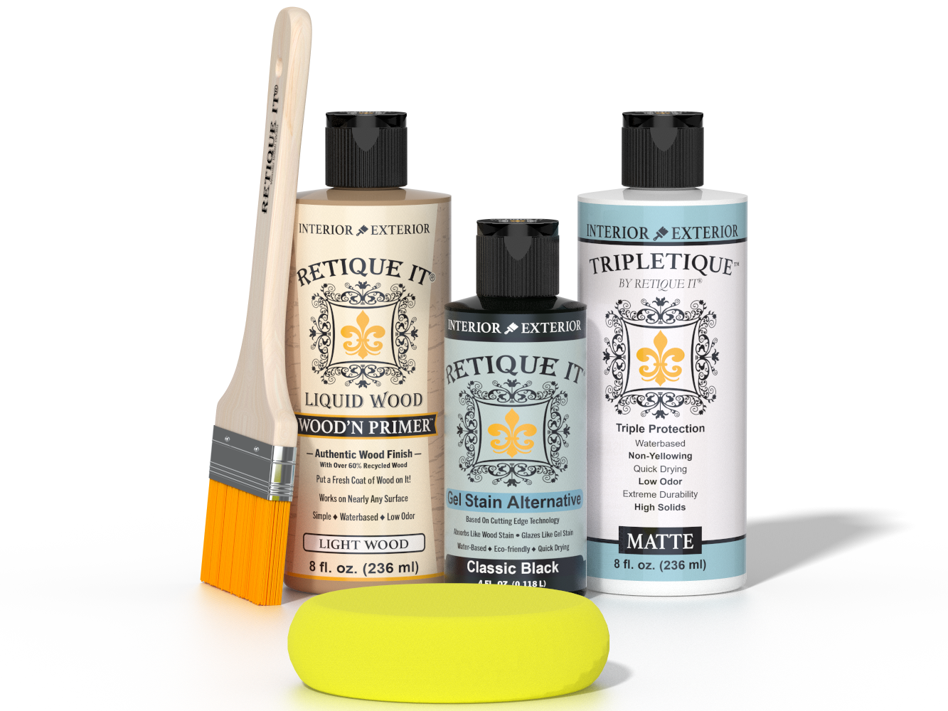 Multi-purpose Smooth Finish Kit - Classic Black - Interior Top Coat