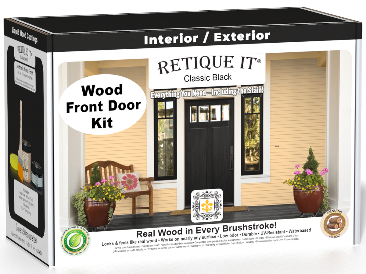Wood'n Door Smooth Finish Kit - Classic Black