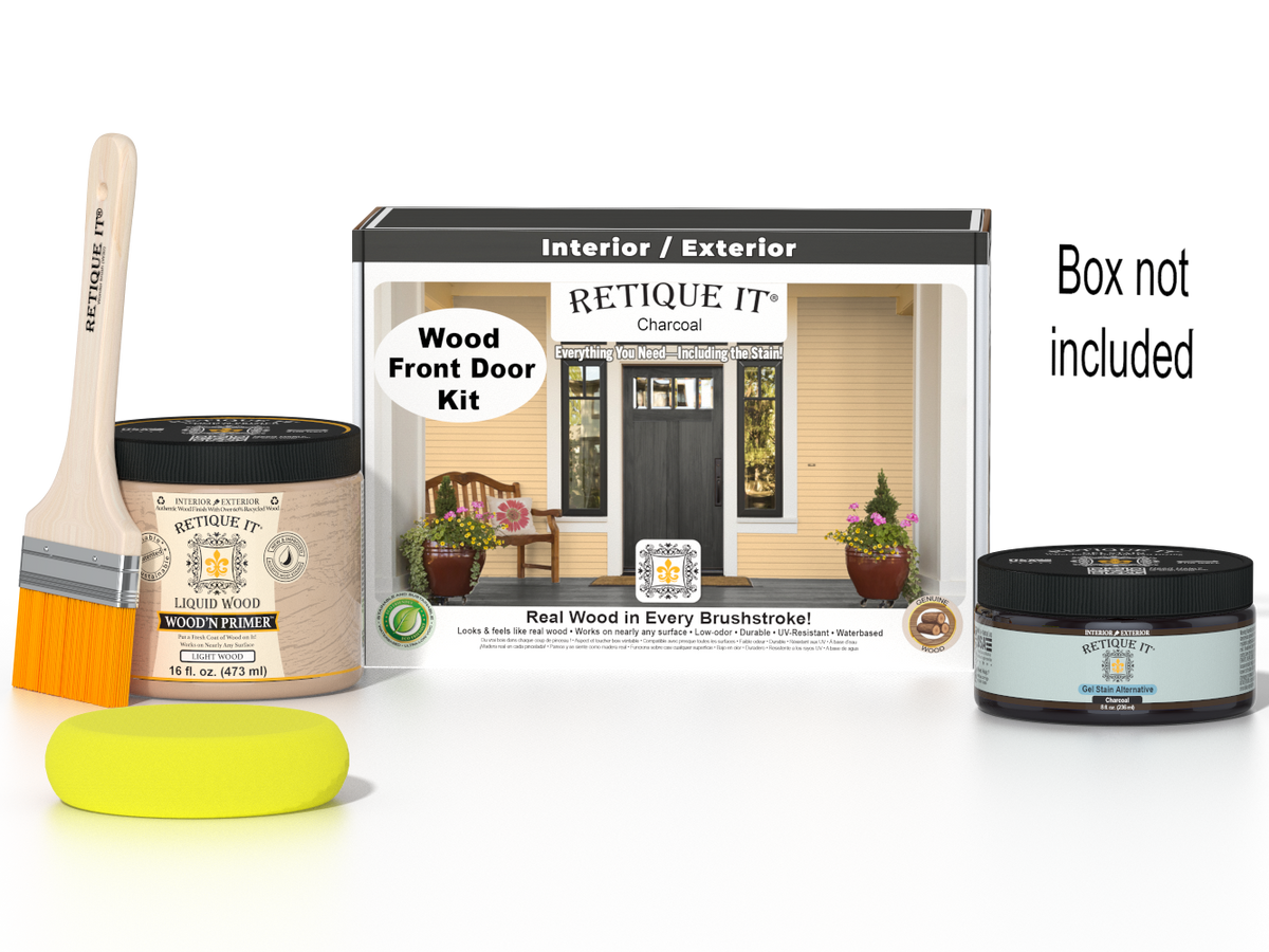 Wood'n Door Smooth Finish Kit - Charcoal