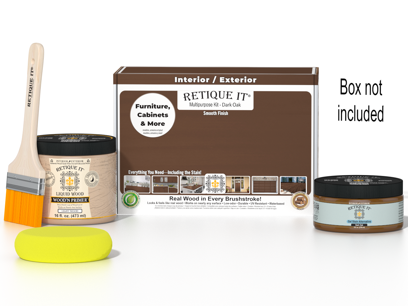 Multi-purpose Smooth Finish Kit (Med) - Dark Oak