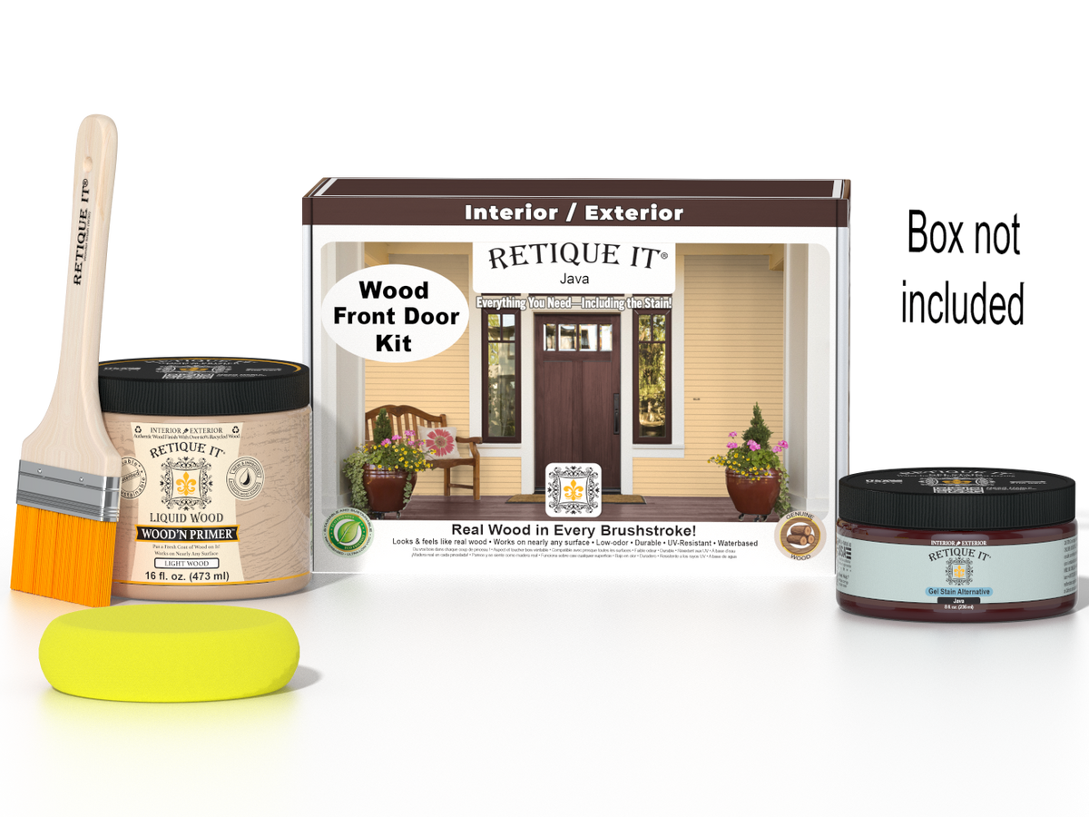 Wood'n Door Smooth Finish Kit - Java