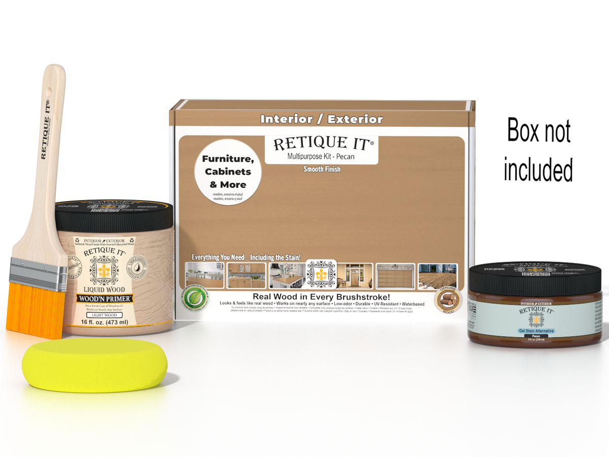 Multi-purpose Smooth Finish Kit (Med) - Pecan