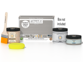 Multi-purpose Smooth Finish Kit (Med) - Weathered Wood - Exterior Top Coat