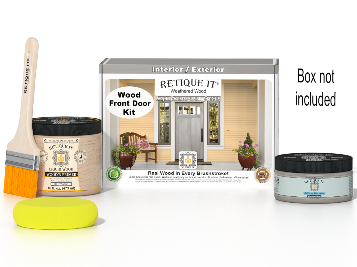 Wood'n Door Smooth Finish Kit - Weathered Wood