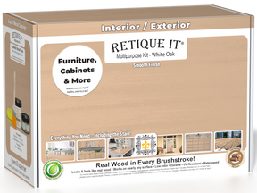 Multi-purpose Smooth Finish Kit (Med) - White Oak - Interior Top Coat - Gloss