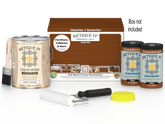 Retique It® Multi-purpose Smooth Finish Kit in Cherry includes four large wood finish containers, ideal for wood refinishing projects.