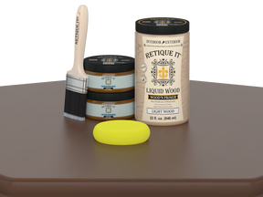 Large Dark Oak Wood'n Finish Kit by Retique It® for smooth wood finishing and multi-purpose woodworking projects.