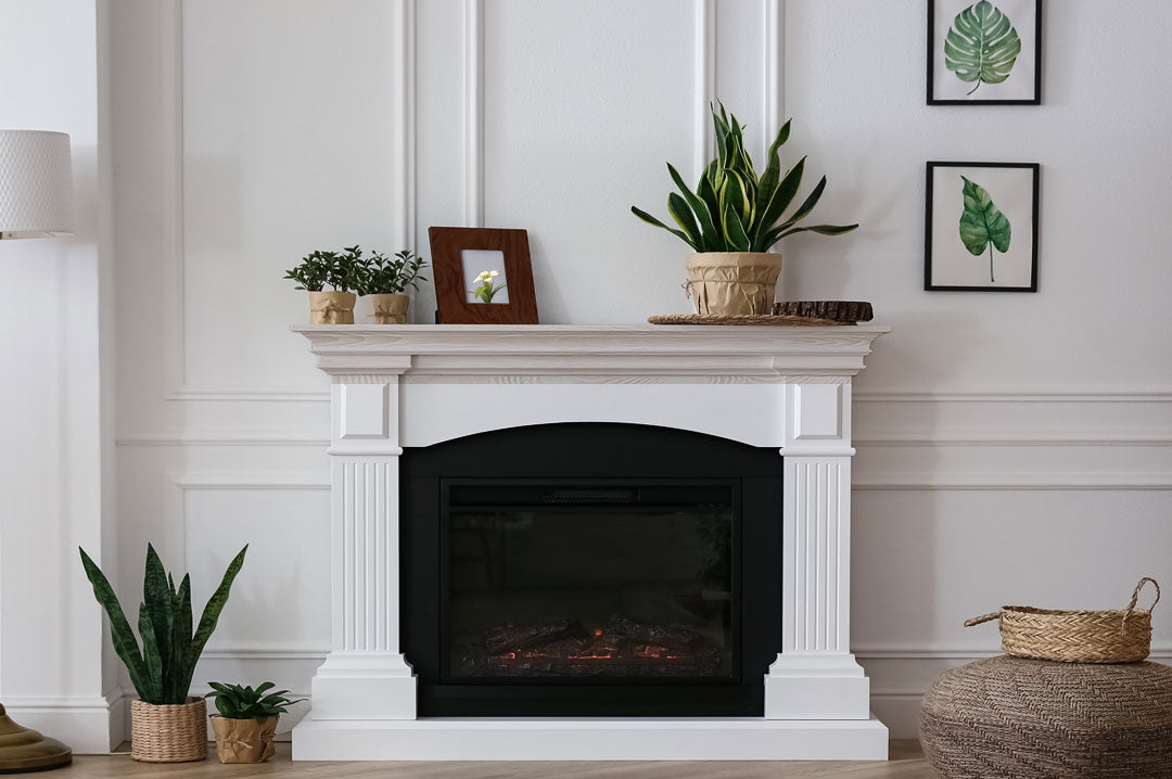 Fireplace Mantel Wood'n Finish Kit - White Wash