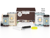 Retique It Java Multi-purpose Smooth Finish Kit (4x Large) for interior wood projects with top coat in a wood finish box.