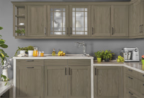 Wood'n Cabinet Kit (12 Door / Grained) - Weathered Wood