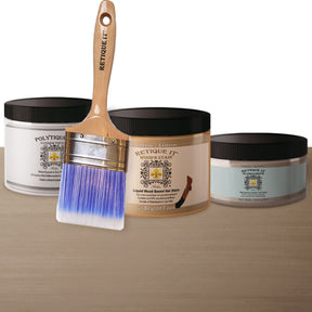 Multi-purpose Smooth Finish Kit (Med) - Weathered Wood - Exterior Top Coat