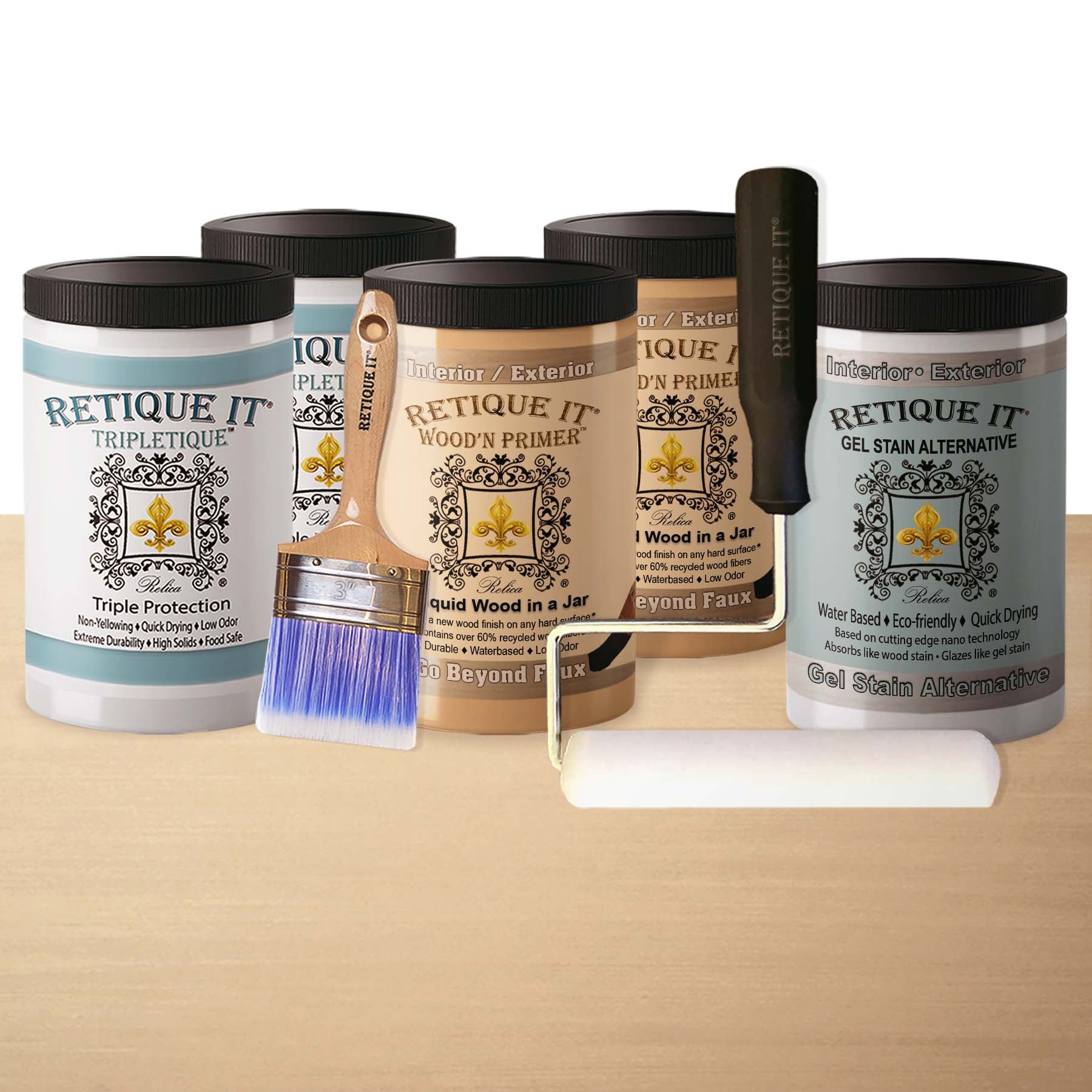 Wood'n Cabinet Kit - (24 Door / Smooth) - White Wash