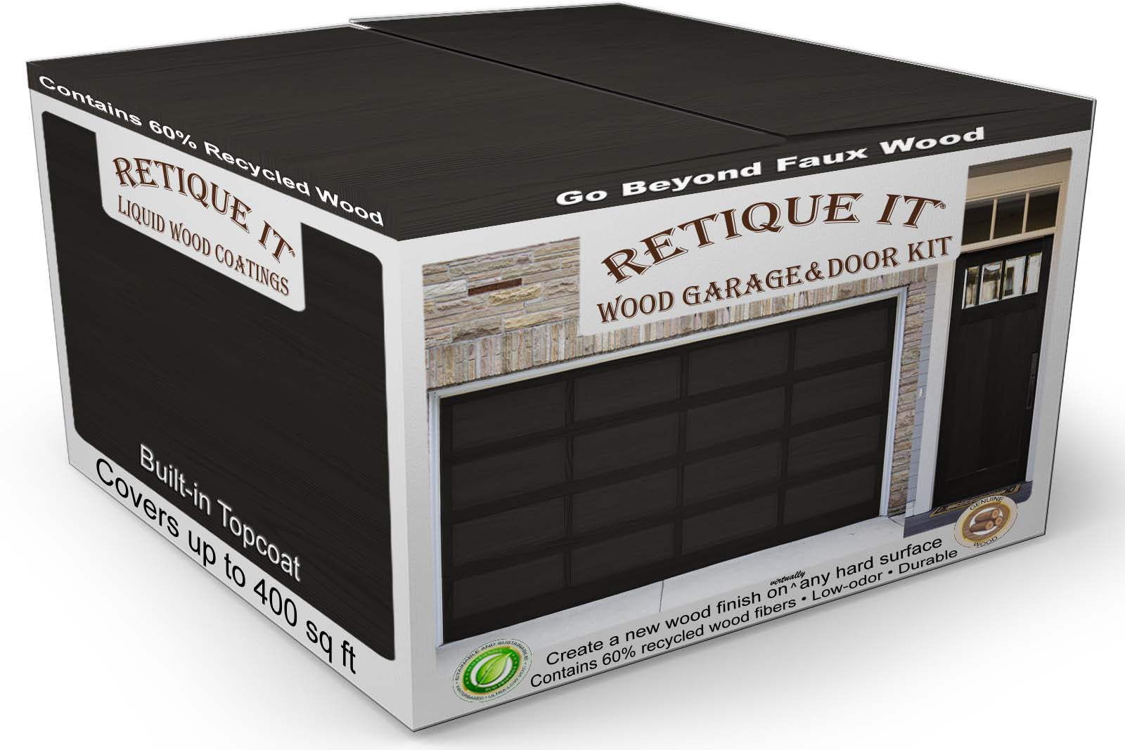 Wood'n Door Kit (Front & Garage Door) - Classic Black