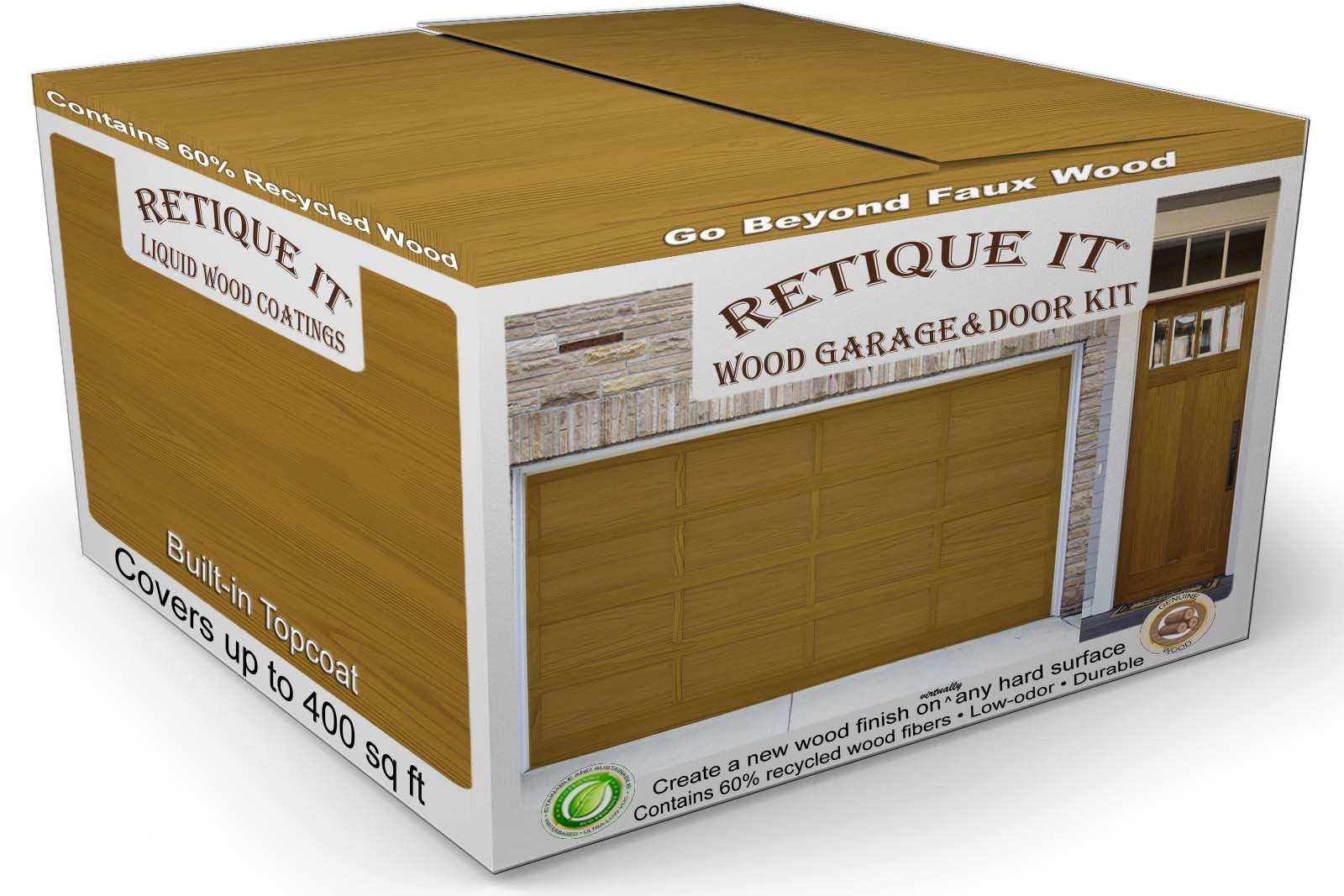 Wood'n Door Kit (Front & Garage Door) - Walnut