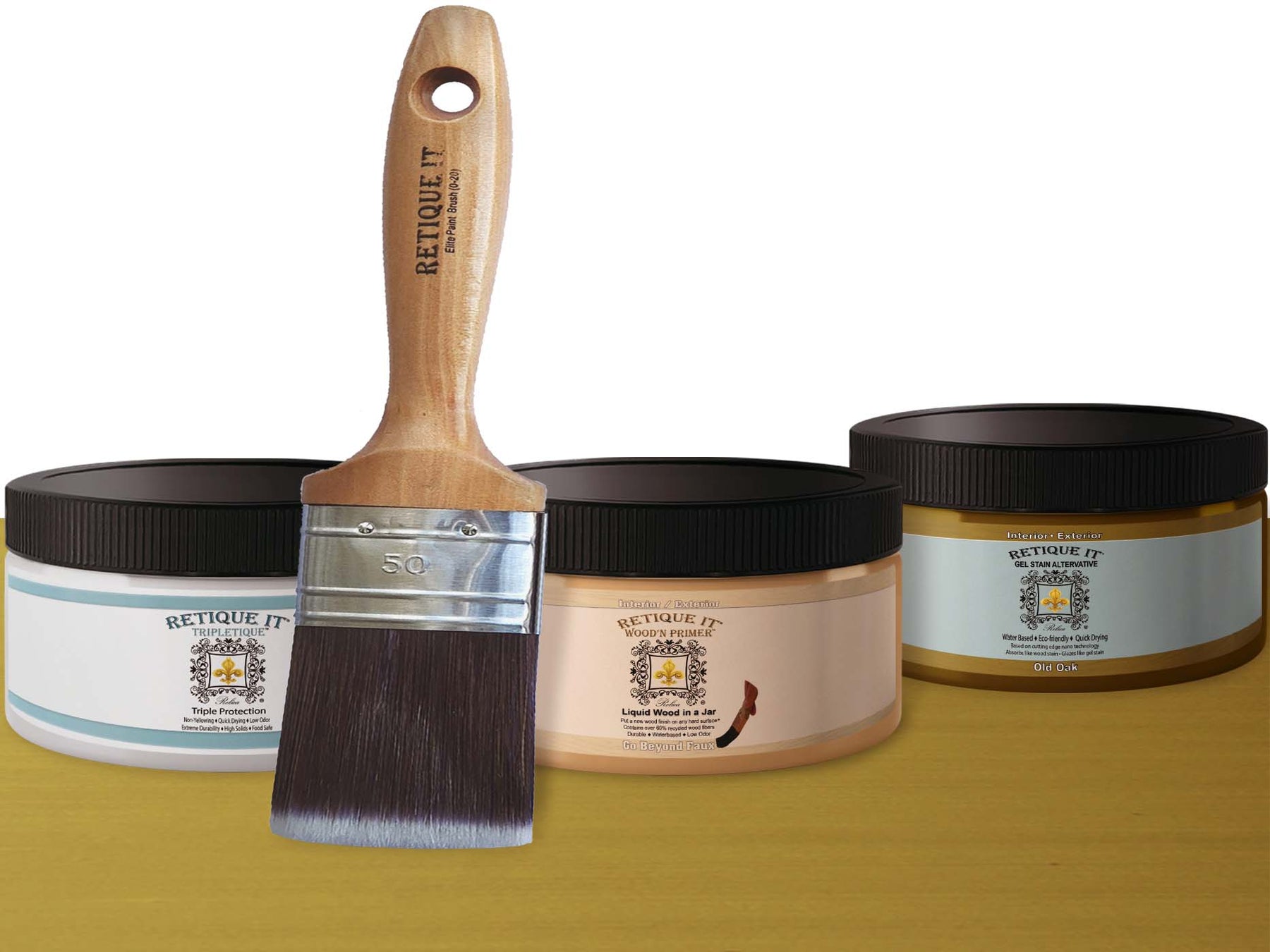 Multi-purpose Smooth Finish Kit - Old Oak - Interior Top Coat