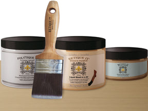 Multi-purpose Smooth Finish Kit (Med) - Pecan - Exterior Top Coat