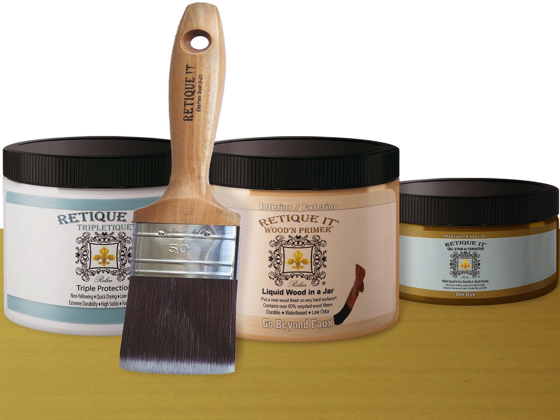 Multi-purpose Smooth Finish Kit (Med) - Old Oak - Interior Top Coat