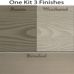 Countertop Kit - Full Kitchen - Weathered Wood