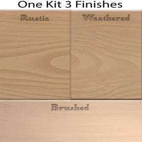 Wood'n Cabinet Kit (48 Door / Grained) - Pickled Oak