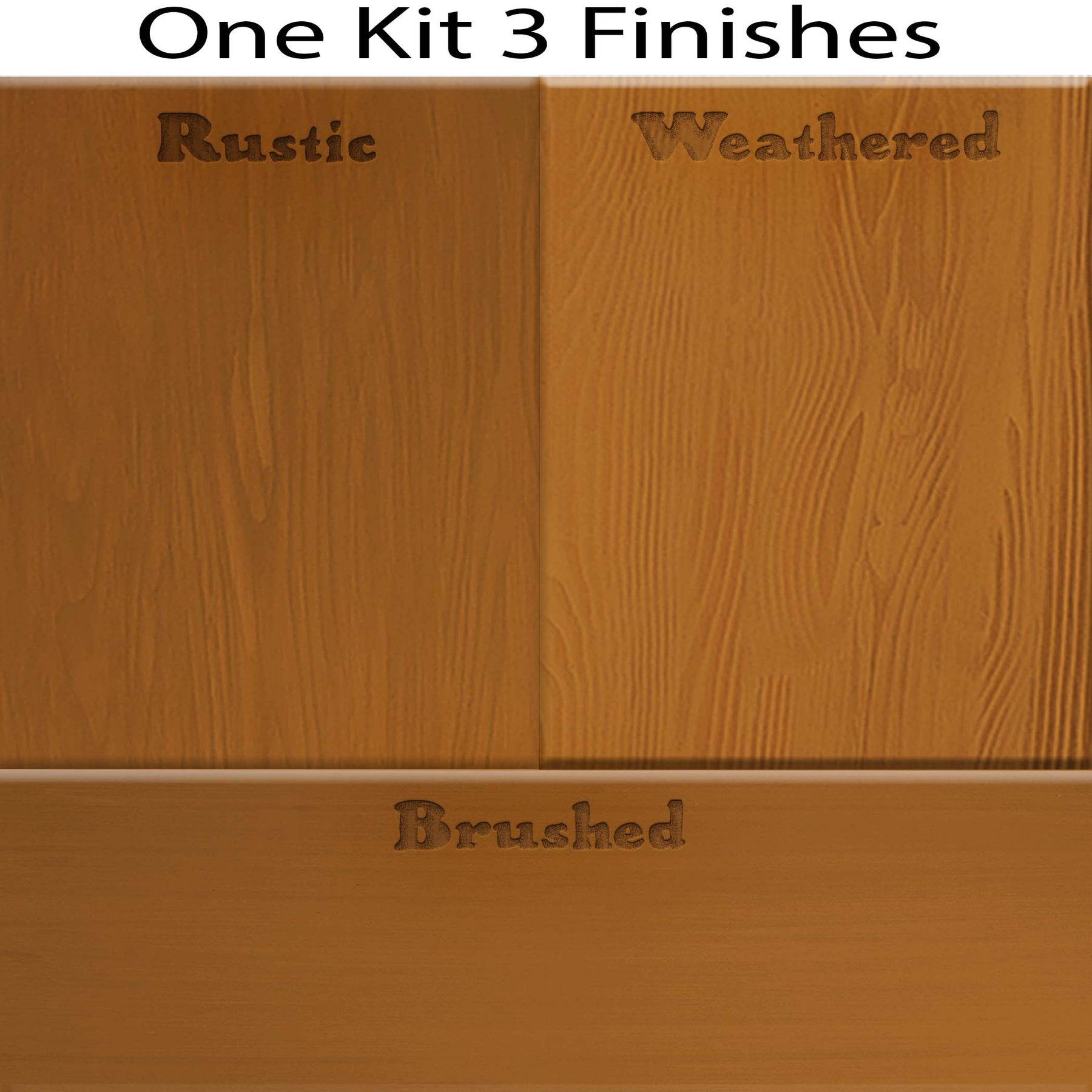 Wood'n Cabinet Kit (12 Door / Grained) - Cedar