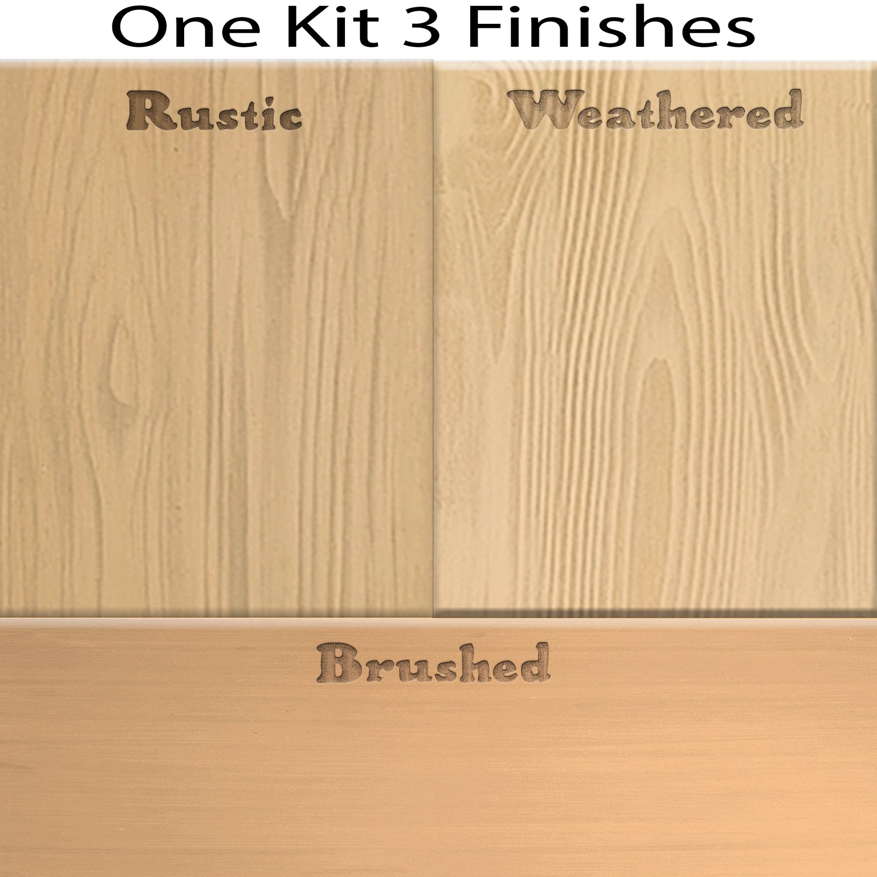 Multi-purpose Wood'n Kit - Pickled Oak - Interior Top Coat