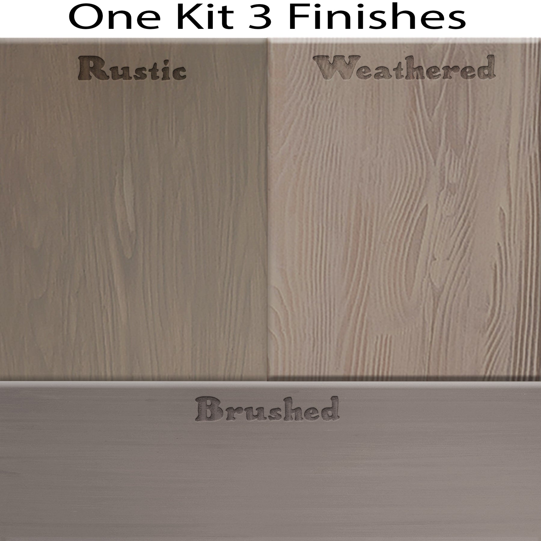 Multi-purpose Wood'n Kit - Weathered Wood - Interior Top Coat