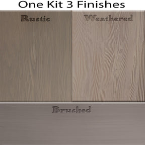 Wood'n Cabinet Kit (48 Door / Grained) - Weathered Wood