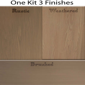 Wood'n Finish Front Door Kit - Barn Wood - Retique It®