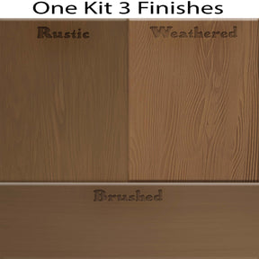Wood'n Cabinet Kit (48 Door / Grained) - Dark Oak
