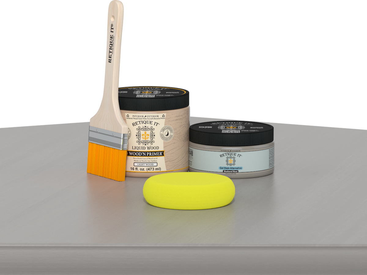 Multi-purpose Smooth Finish Kit (Med) - Weathered Wood