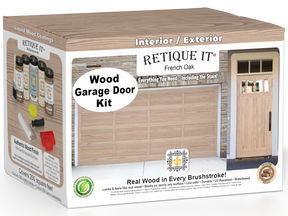 Wood'n Door Kit (Front & Garage Door) - French Oak