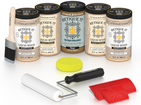 Wood'n Door Kit (Front & Garage Door) - Pickled Oak